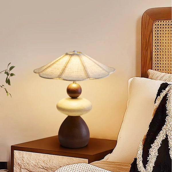 Hephaestus Nordic Solid Wood Table Lamp