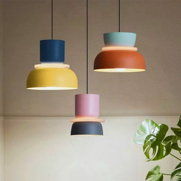Pixie Nordic Macaron Colorful Pendant Light